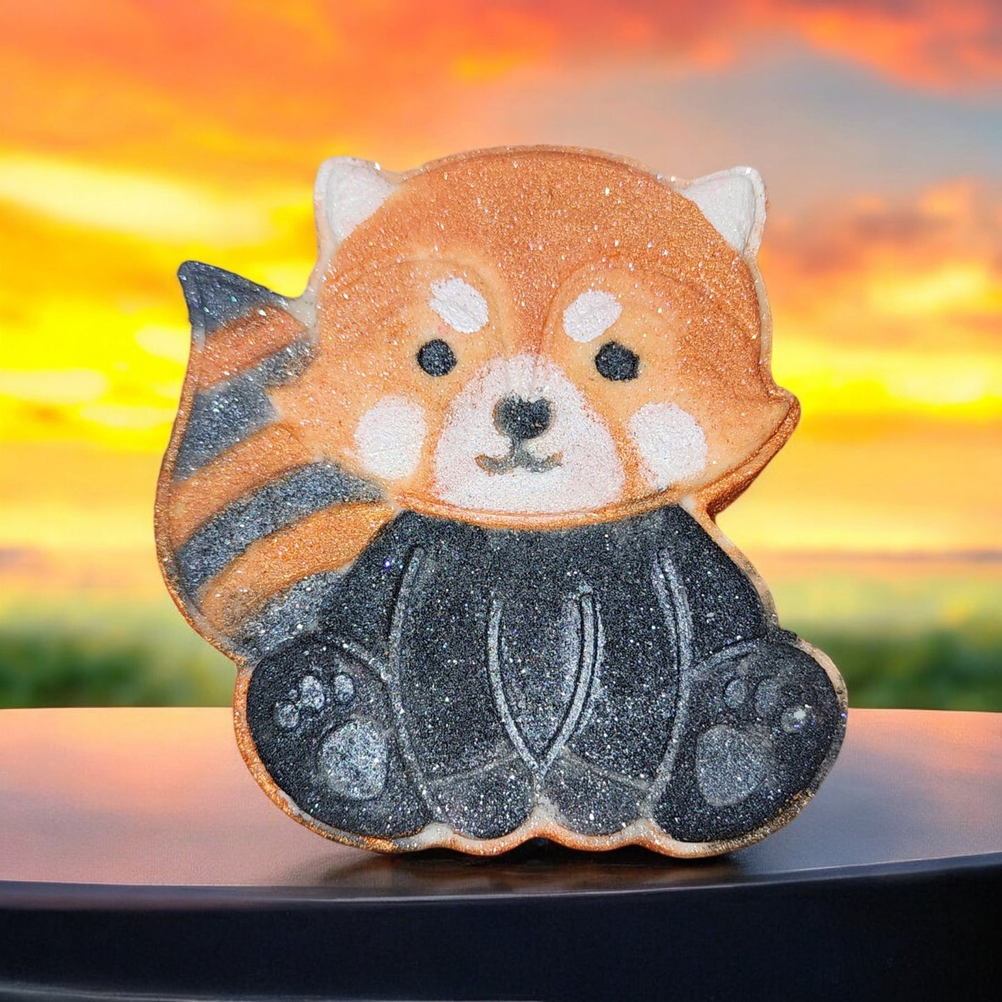 Red Panda Bath Bomb_Bubbly Bath