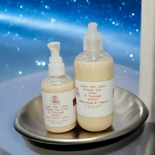 Goat Milk Lotion | Handmade Small Batch Moisturizing Body Lotion | Multiple Scents Available