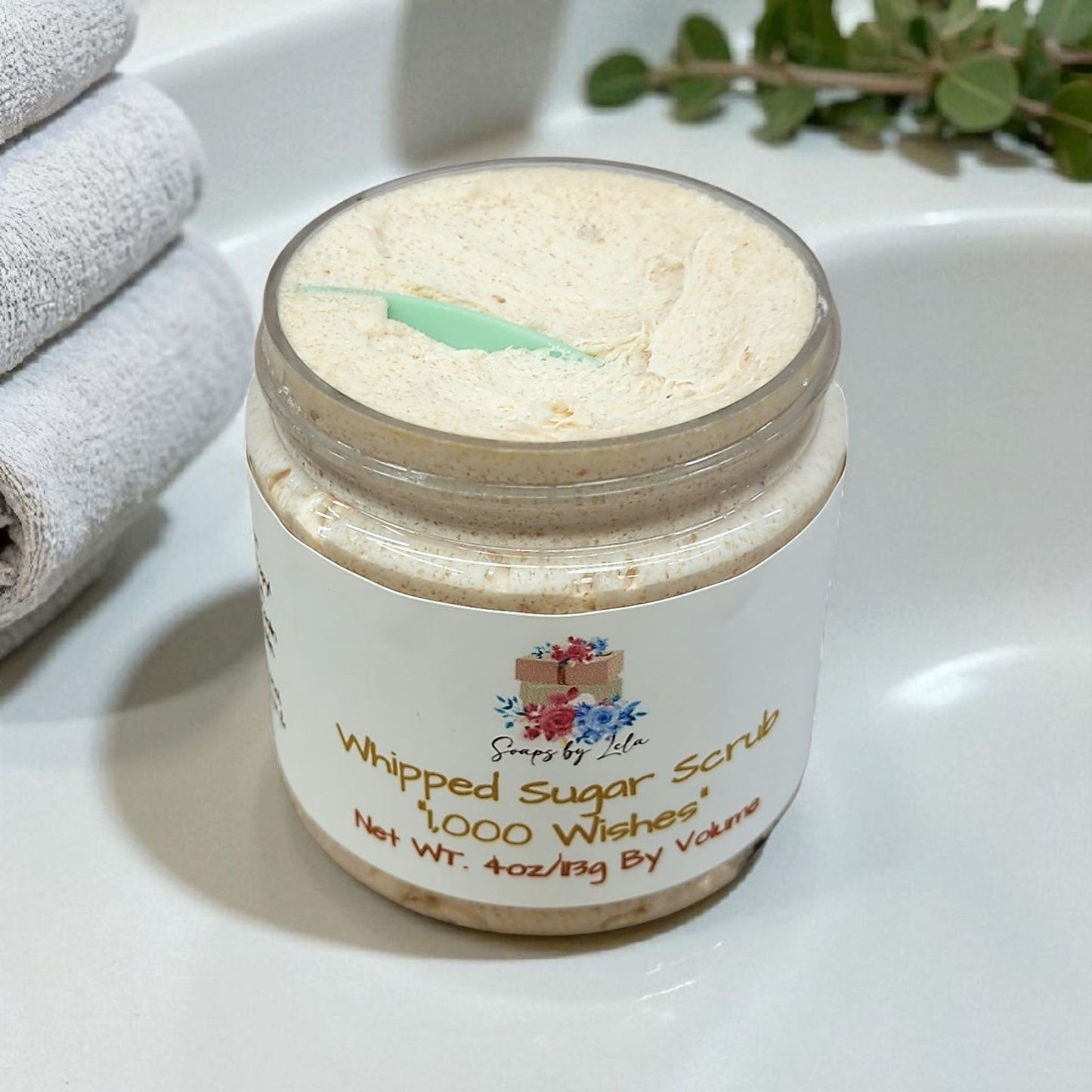 Whipped Sugar Scrub | Cleanse • Exfoliate • Hydrate | Handmade