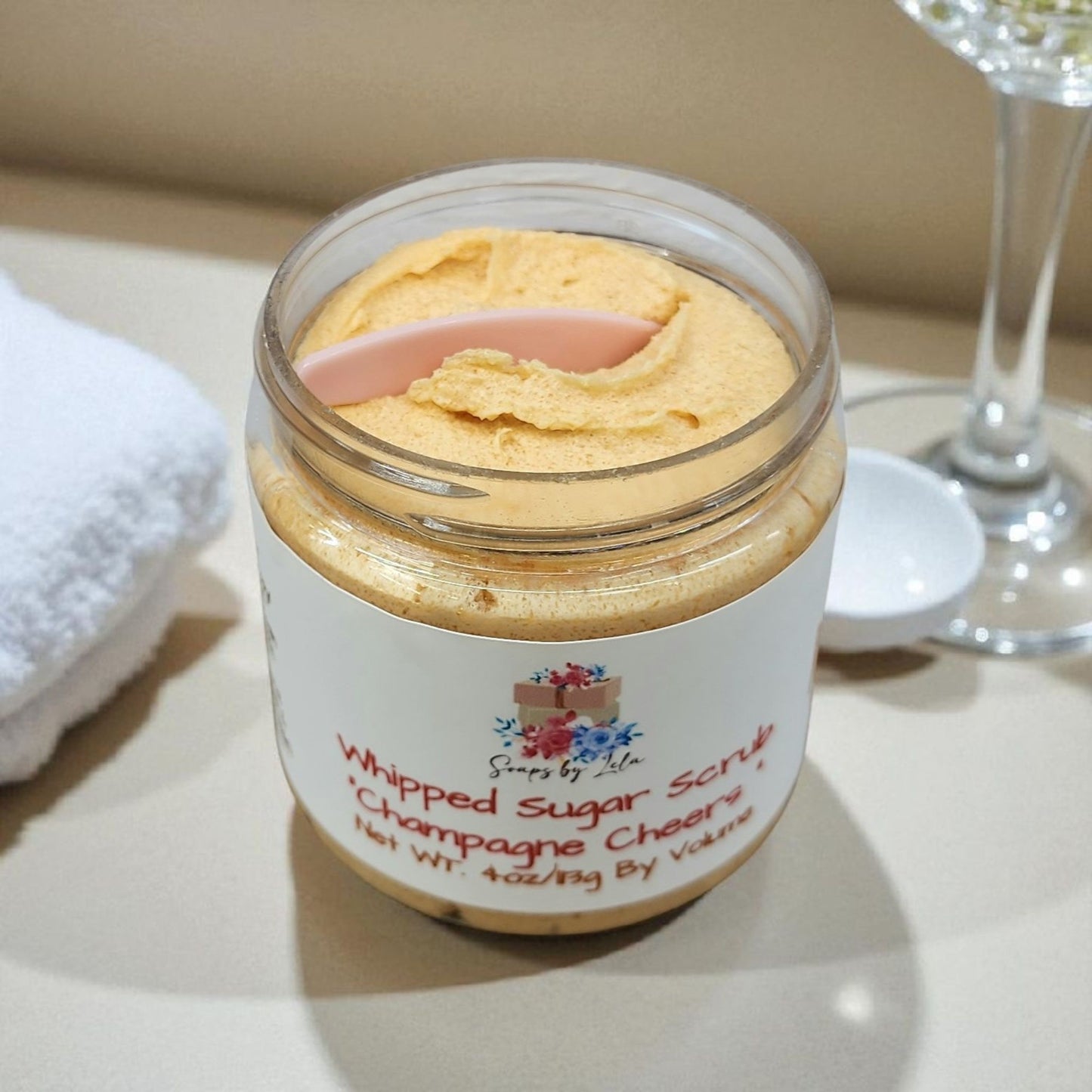 Whipped Sugar Scrub | Cleanse • Exfoliate • Hydrate | Handmade