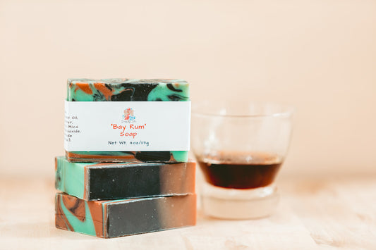 Bay Rum Soap| Men’s Handmade Soap | Fresh & Zesty Orange Scent