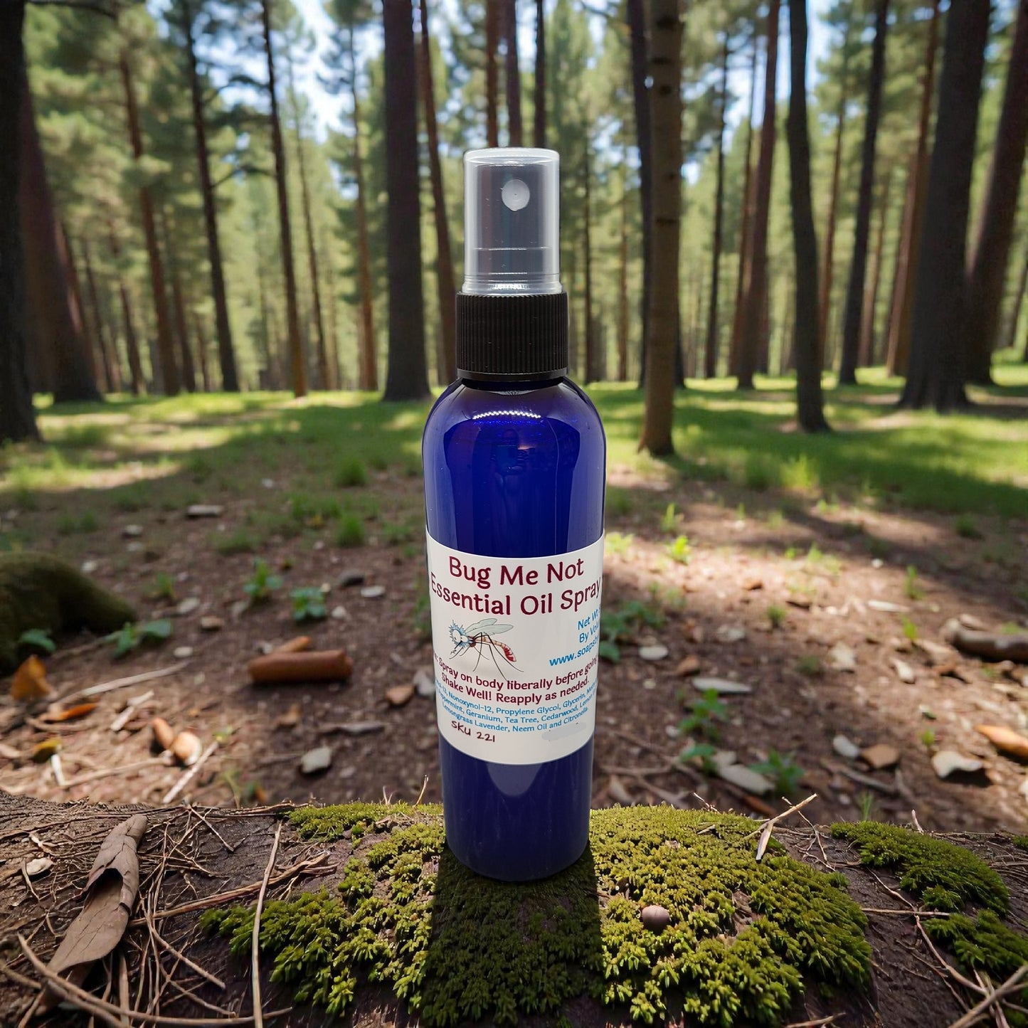 Bug Me Not – Natural DEET-Free Bug Repellent Body Mist