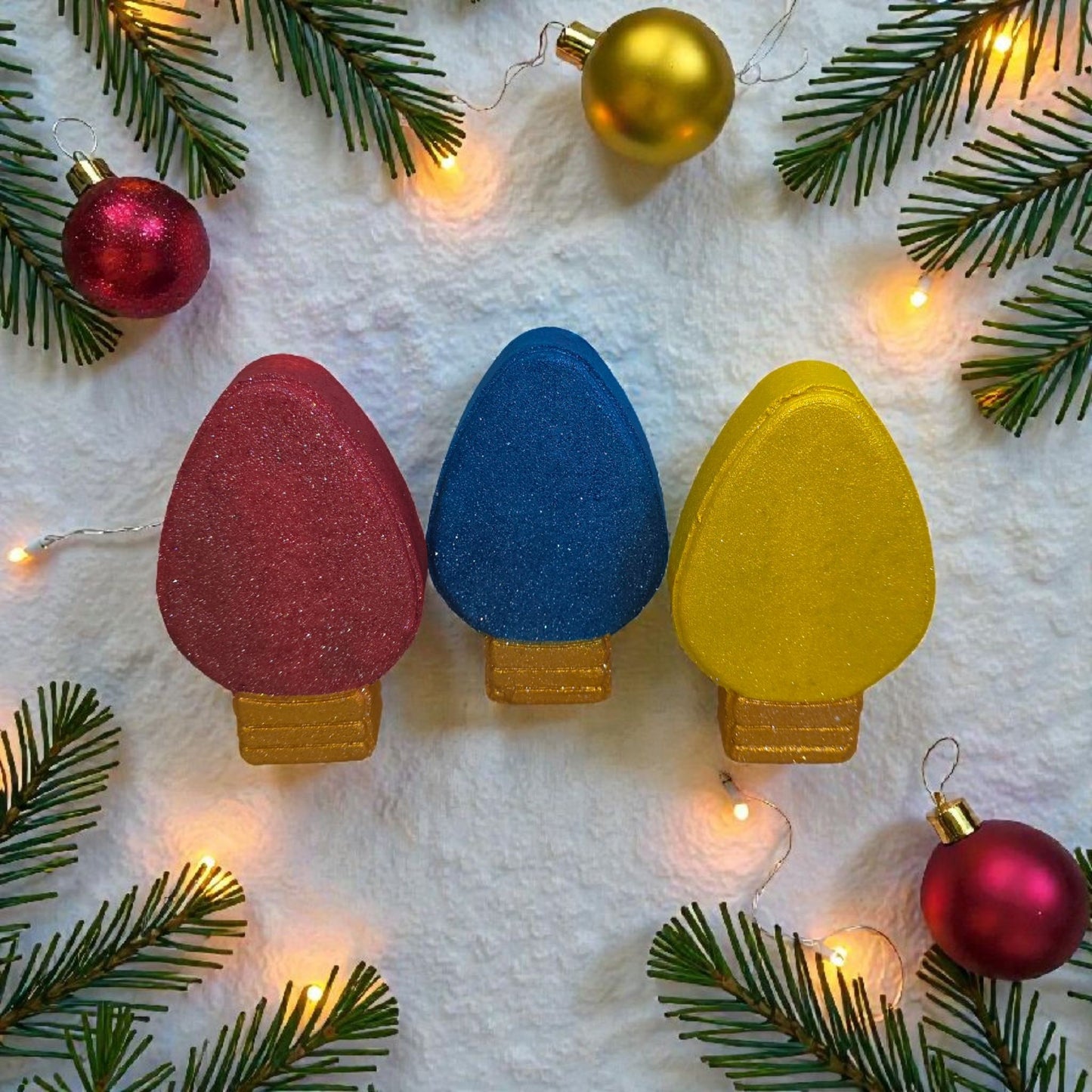Holiday Bulb Bath Bomb | Sugar Plums & Lollipops