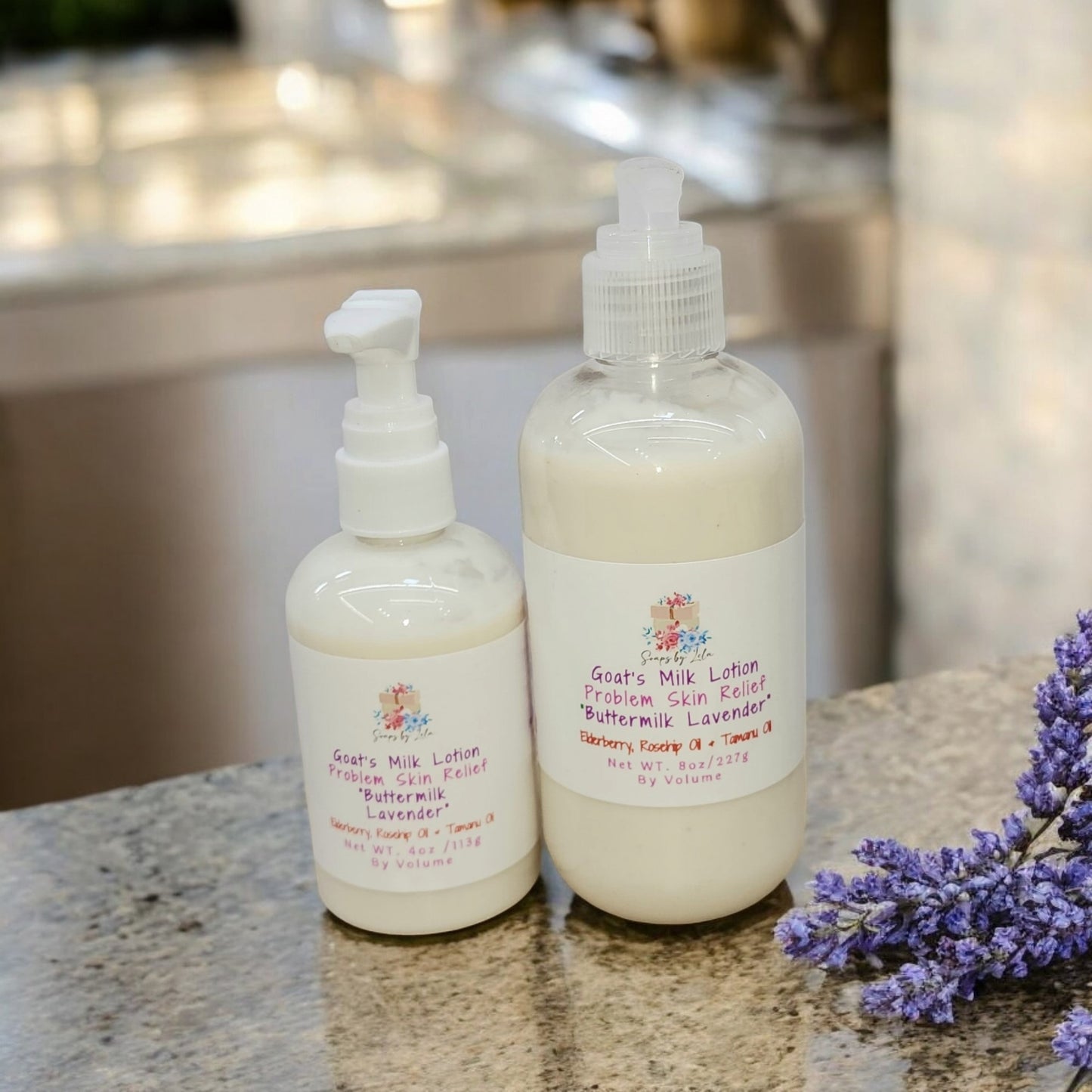 Goat Milk Lotion | Handmade Small Batch Moisturizing Body Lotion | Multiple Scents Available