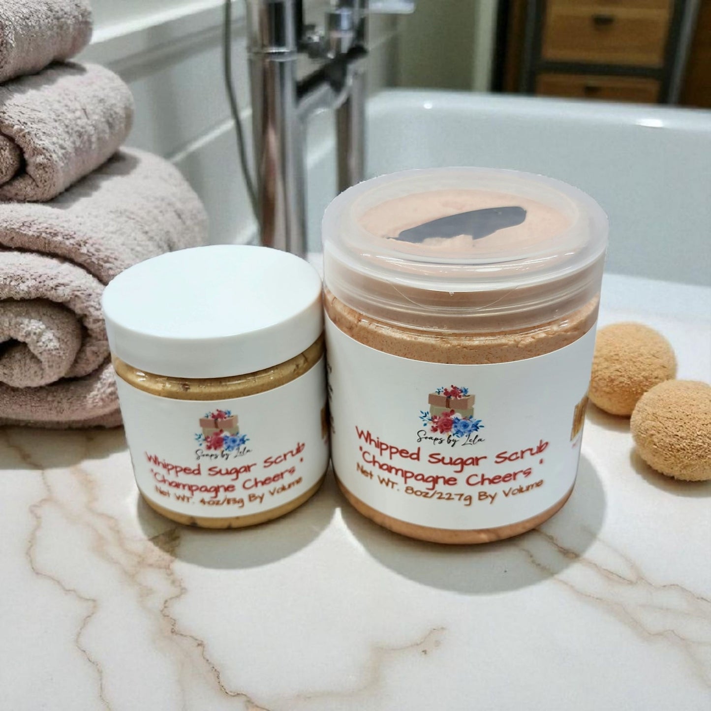 Whipped Sugar Scrub | Cleanse • Exfoliate • Hydrate | Handmade