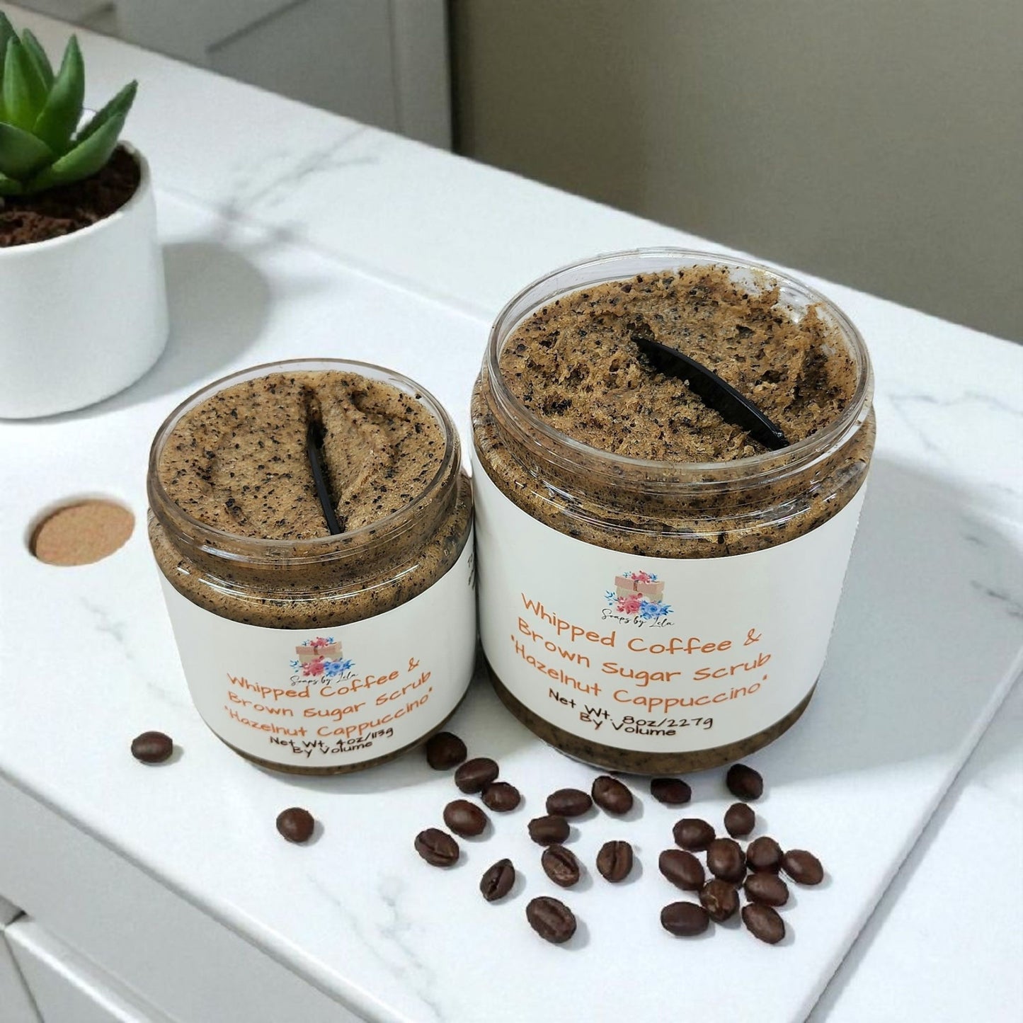 Whipped Coffee Sugar Scrub – Handmade Exfoliating Body Scrub ☕✨