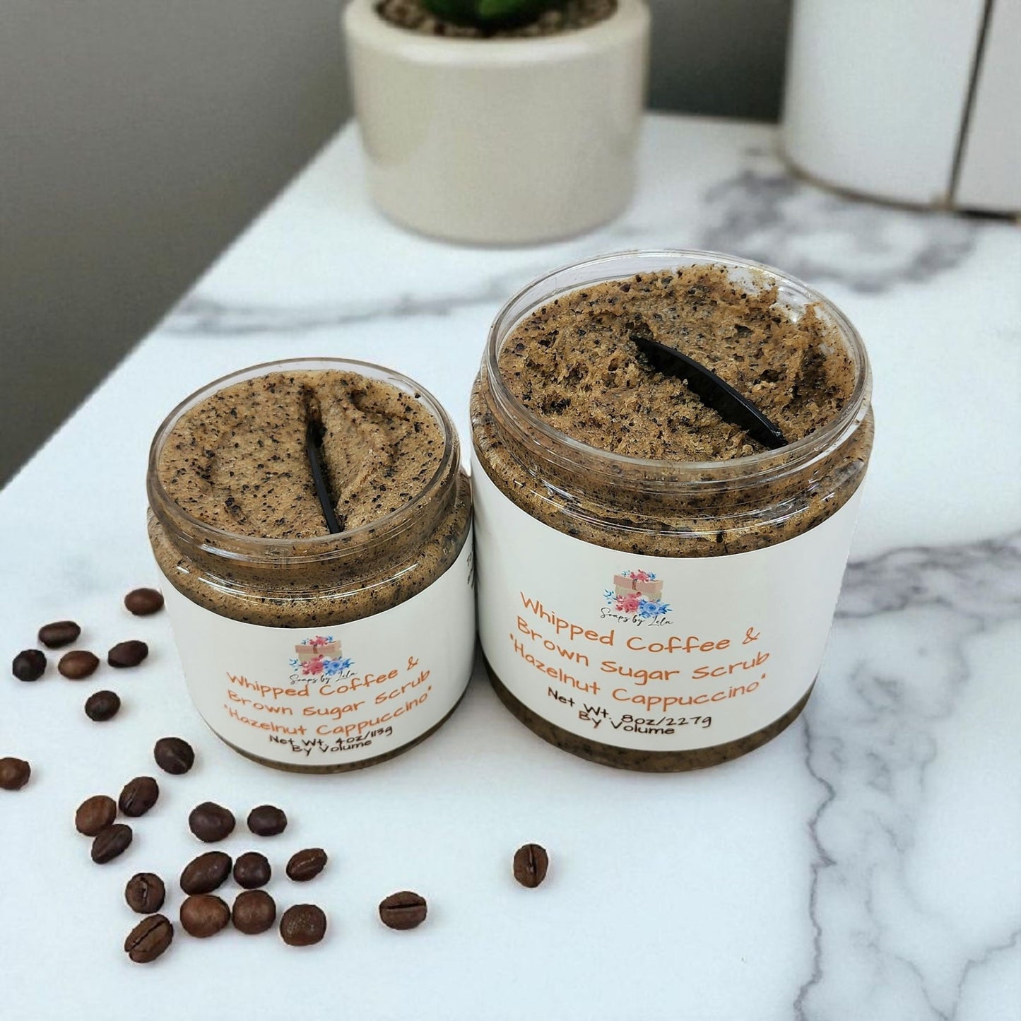 Whipped Coffee Sugar Scrub – Handmade Exfoliating Body Scrub ☕✨
