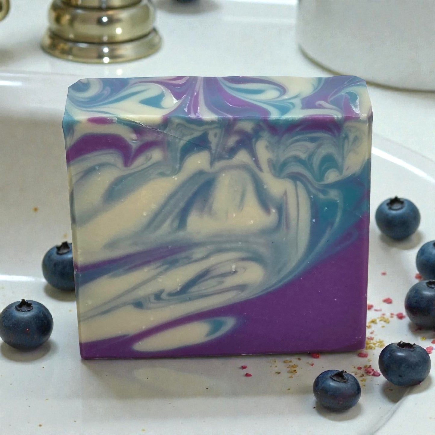 Elderberry Soap Bar – Wild Blueberry Scented Handmade Soap