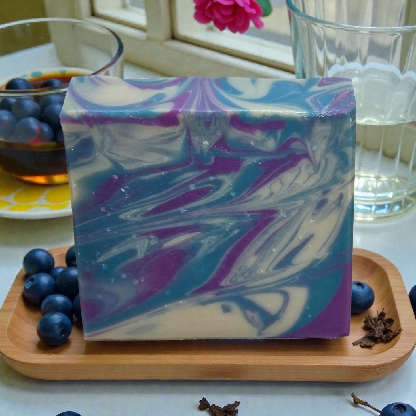Elderberry Soap Bar – Wild Blueberry Scented Handmade Soap