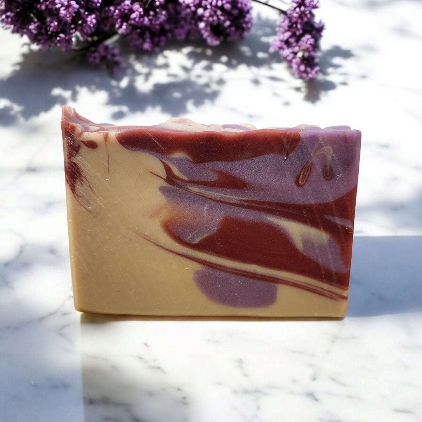 Elderberry Tea Soap – Autumn Day Scent with Sunflower & Hemp Oil | Handmade Natural Soap