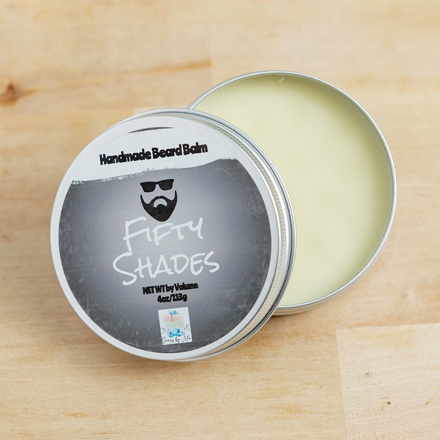 Beard Balm Handmade – Nourishing Shea & Cocoa Butter with Argan, Jojoba & Beeswax