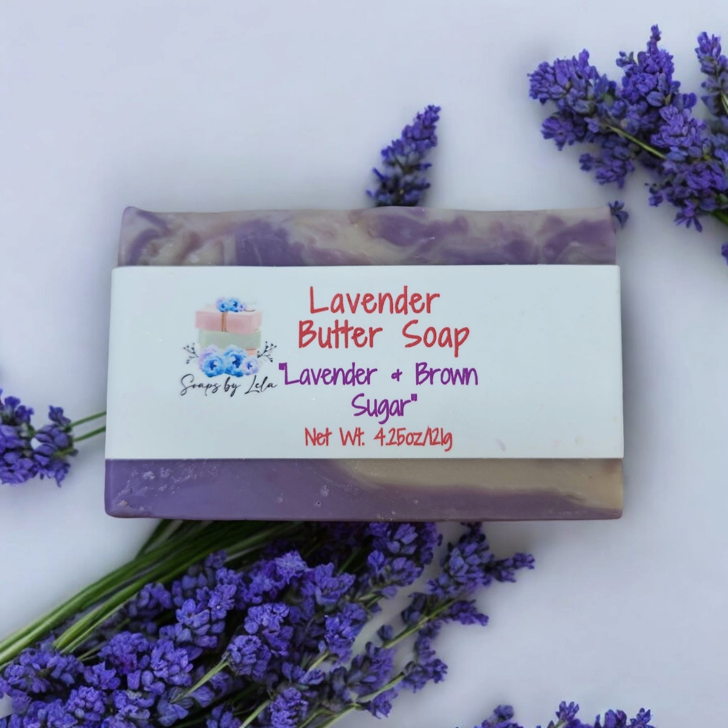 Lavender Butter Handmade Soap | Moisturizing Shea & Cocoa Butter Soap