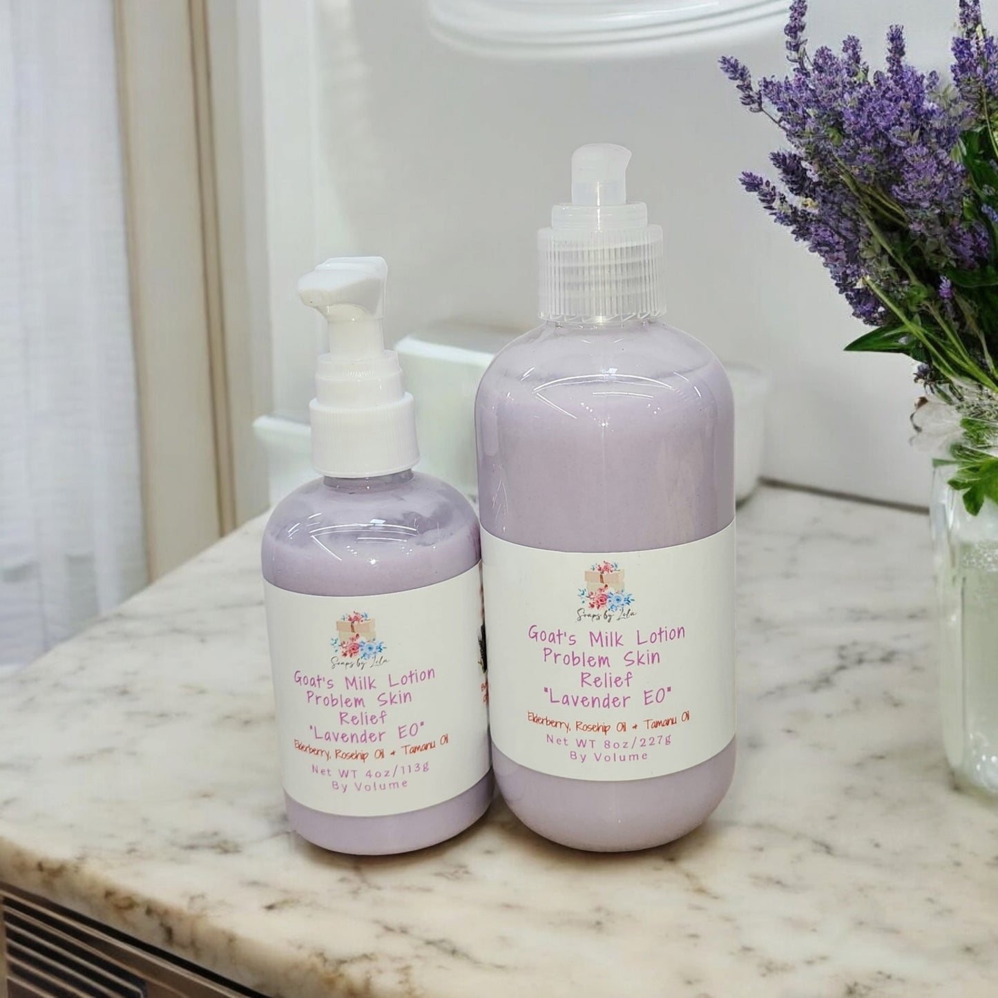 Goat Milk Lotion | Handmade Small Batch Moisturizing Body Lotion | Multiple Scents Available