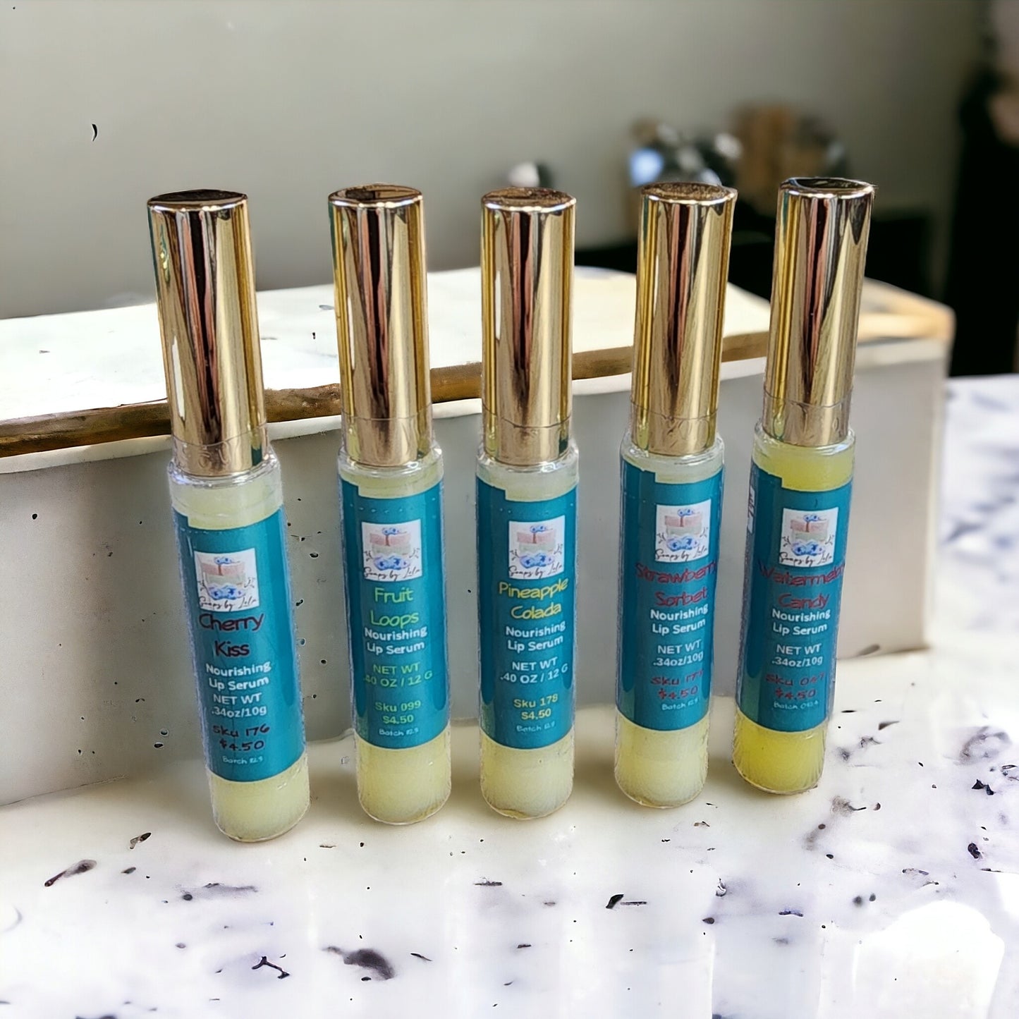 Lip Serum | Hydrating Handmade | Natural Oils | Moisturizing Lip Care