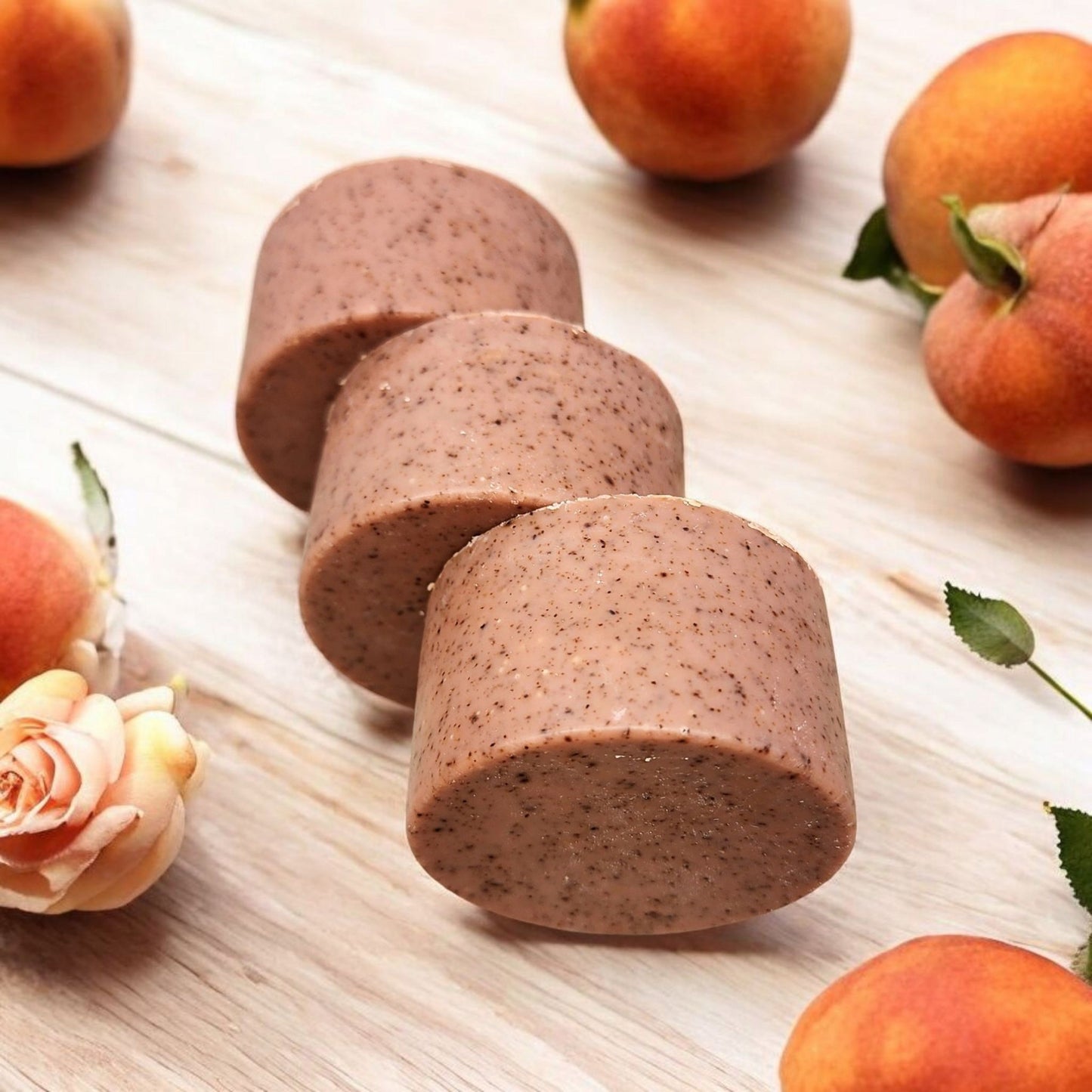 Rose Clay Facial Soap | Exfoliating Grapefruit & Tea Tree Face Bar