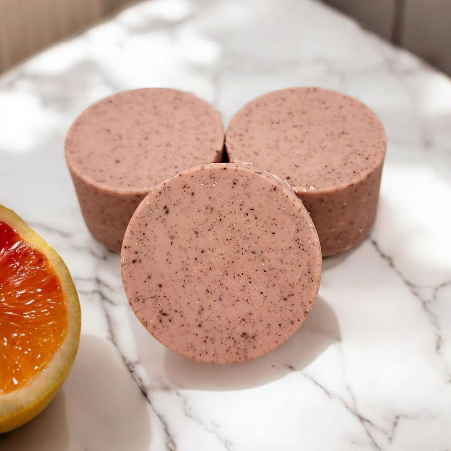 Rose Clay Facial Soap | Exfoliating Grapefruit & Tea Tree Face Bar