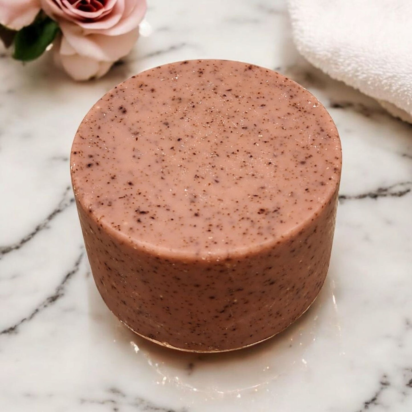 Rose Clay Facial Soap | Exfoliating Grapefruit & Tea Tree Face Bar