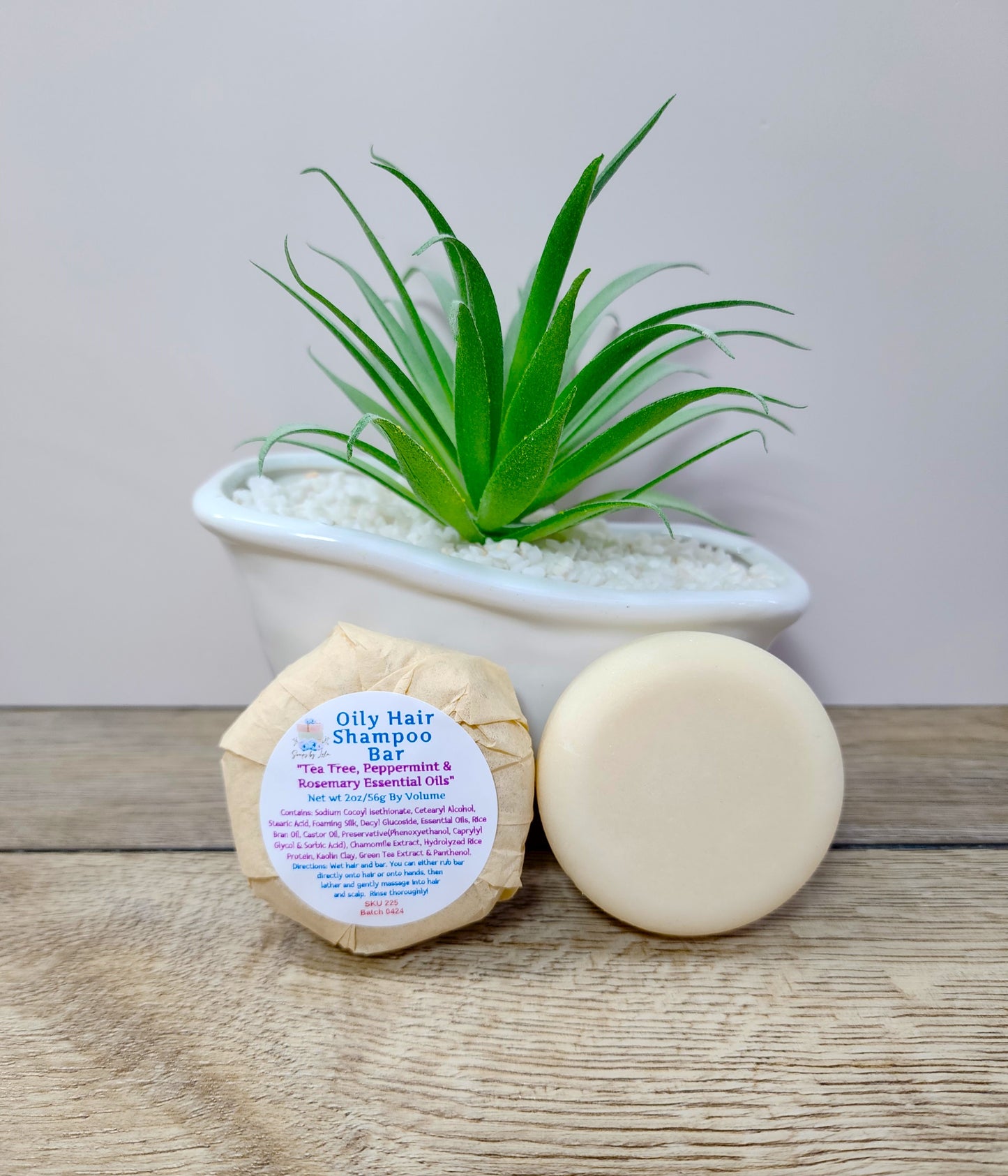 Shampoo Bar-Eco Friendly  | Zero Waste Hair Shampoo | Travel Shampoo Bar | Color Safe & Curly Hair | Plastic Free Hair Care