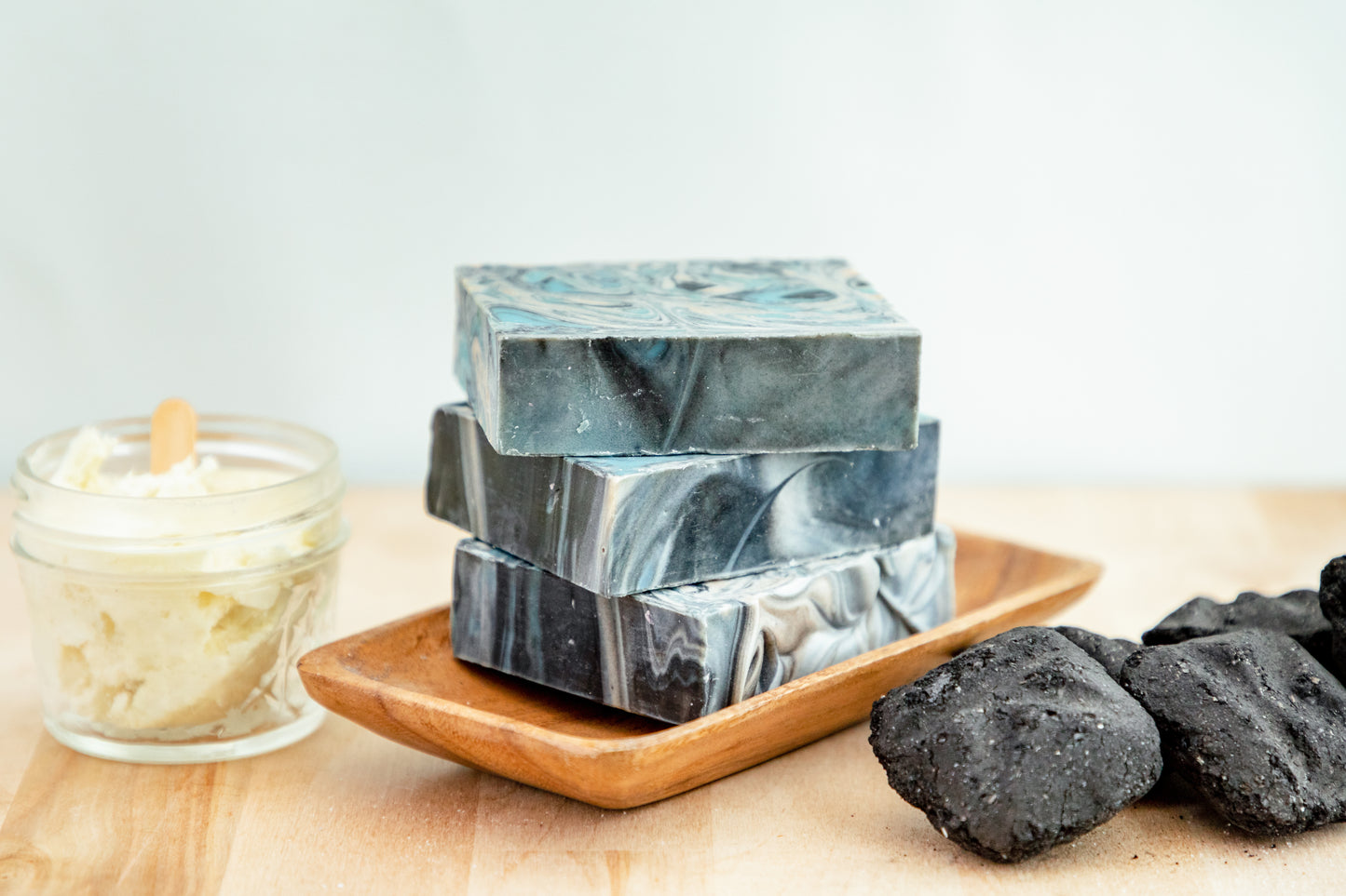 Tim McGraw Scent | Handmade Charcoal Soap Bar | Smoky Woody Vanilla & Lavender | Small Batch Artisan Soap