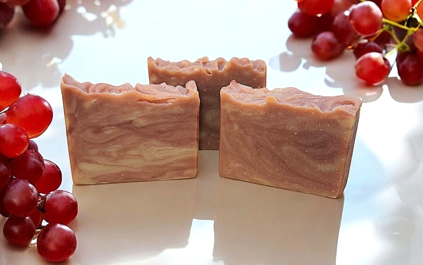 Wine Soap Bar | Handmade Moisturizing Soap with Babassu Oil & Cocoa Butter