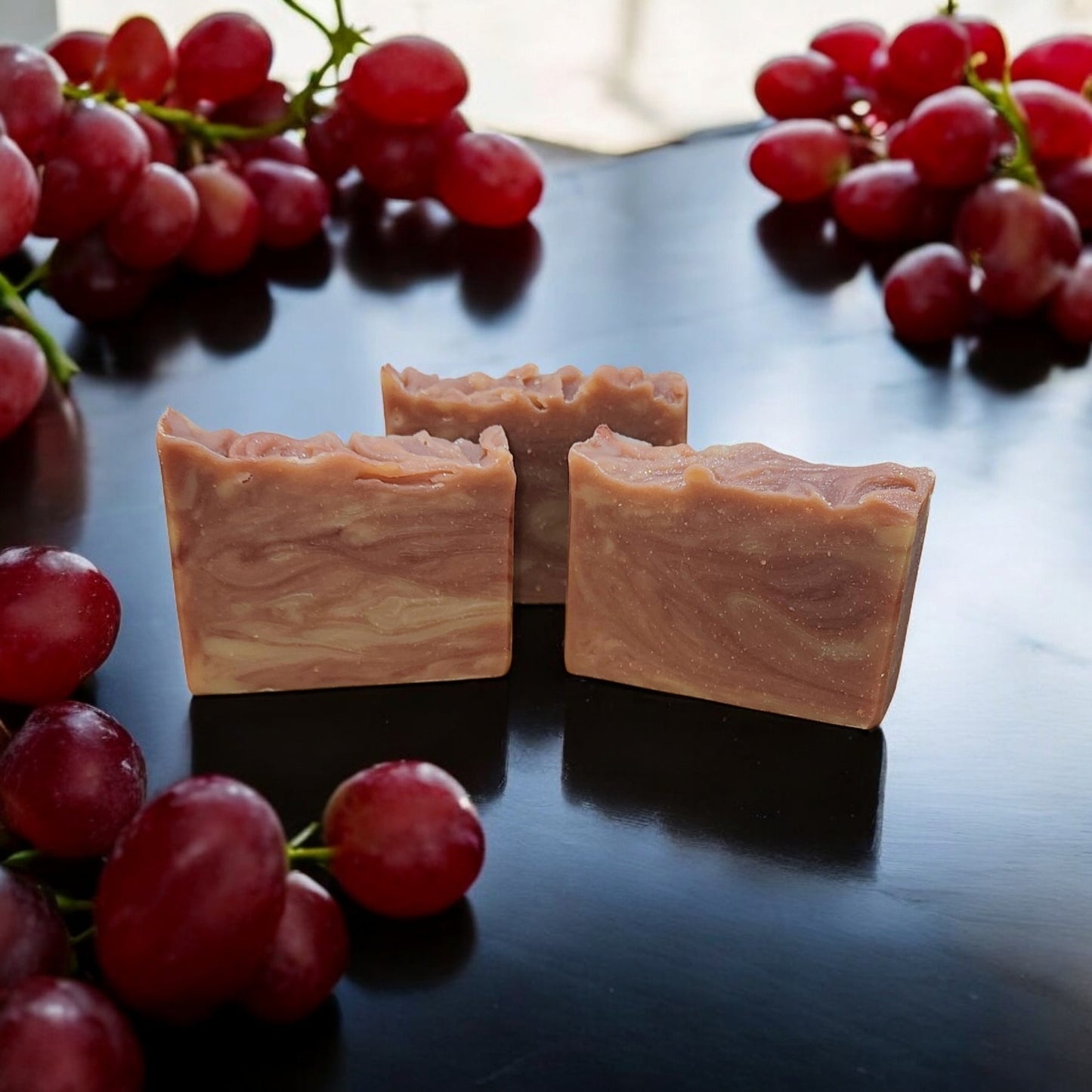 Wine Soap Bar | Handmade Moisturizing Soap with Babassu Oil & Cocoa Butter