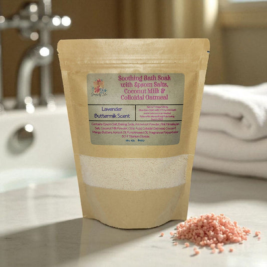 Bath Soak | Relaxing & Moisturizing Mineral Bath Soak | Luxury Multi-Use
