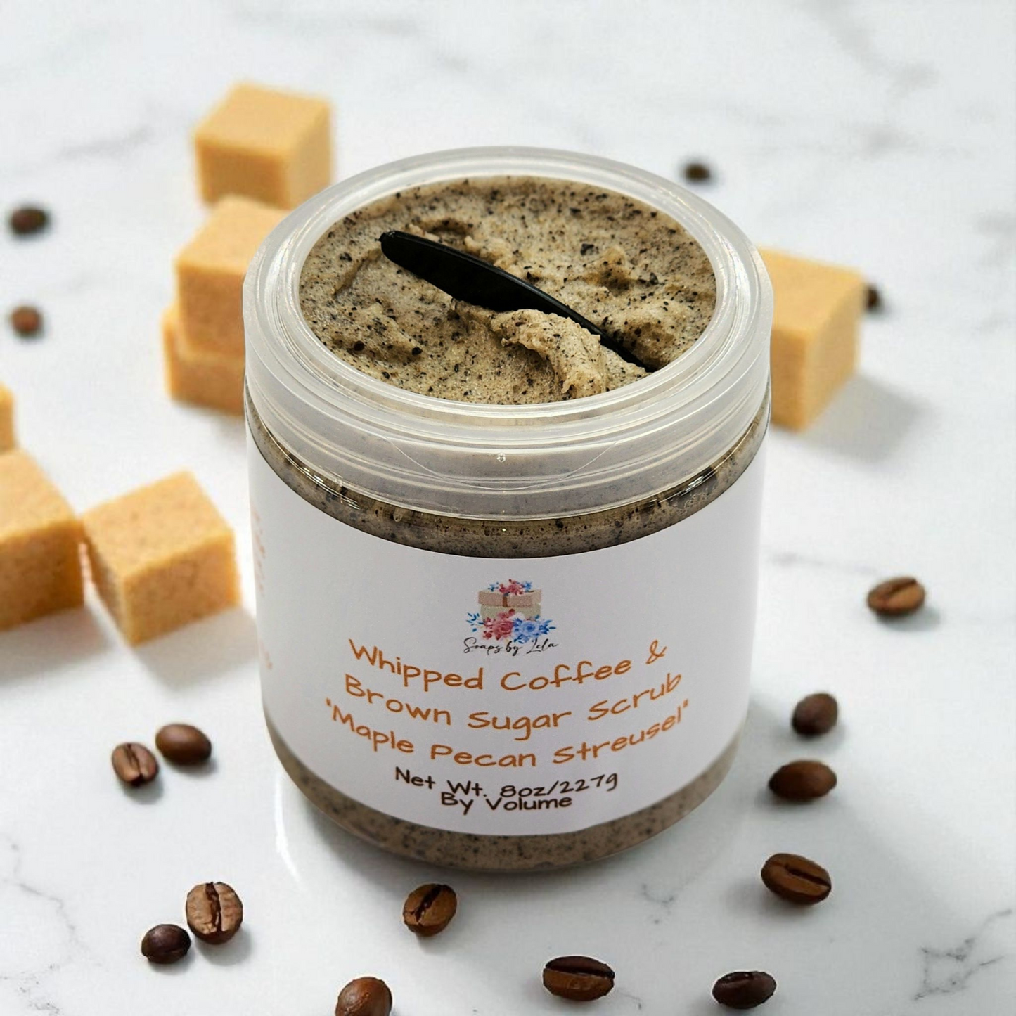 Whipped Coffee Sugar Scrub – Handmade Exfoliating Body Scrub ☕✨
